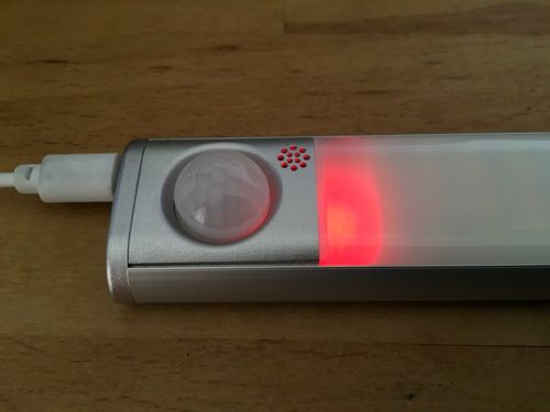 Customer photo review of Lampe à 160 LEDs Rechargeable via câble USB avec détection de mouvement