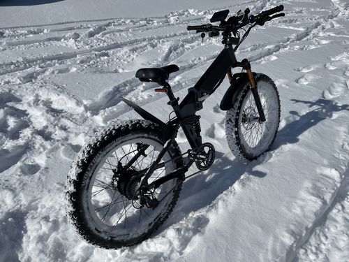 Customer photo review of Wolftrax 26 x 4in 120Tpi Fat Bike Tire