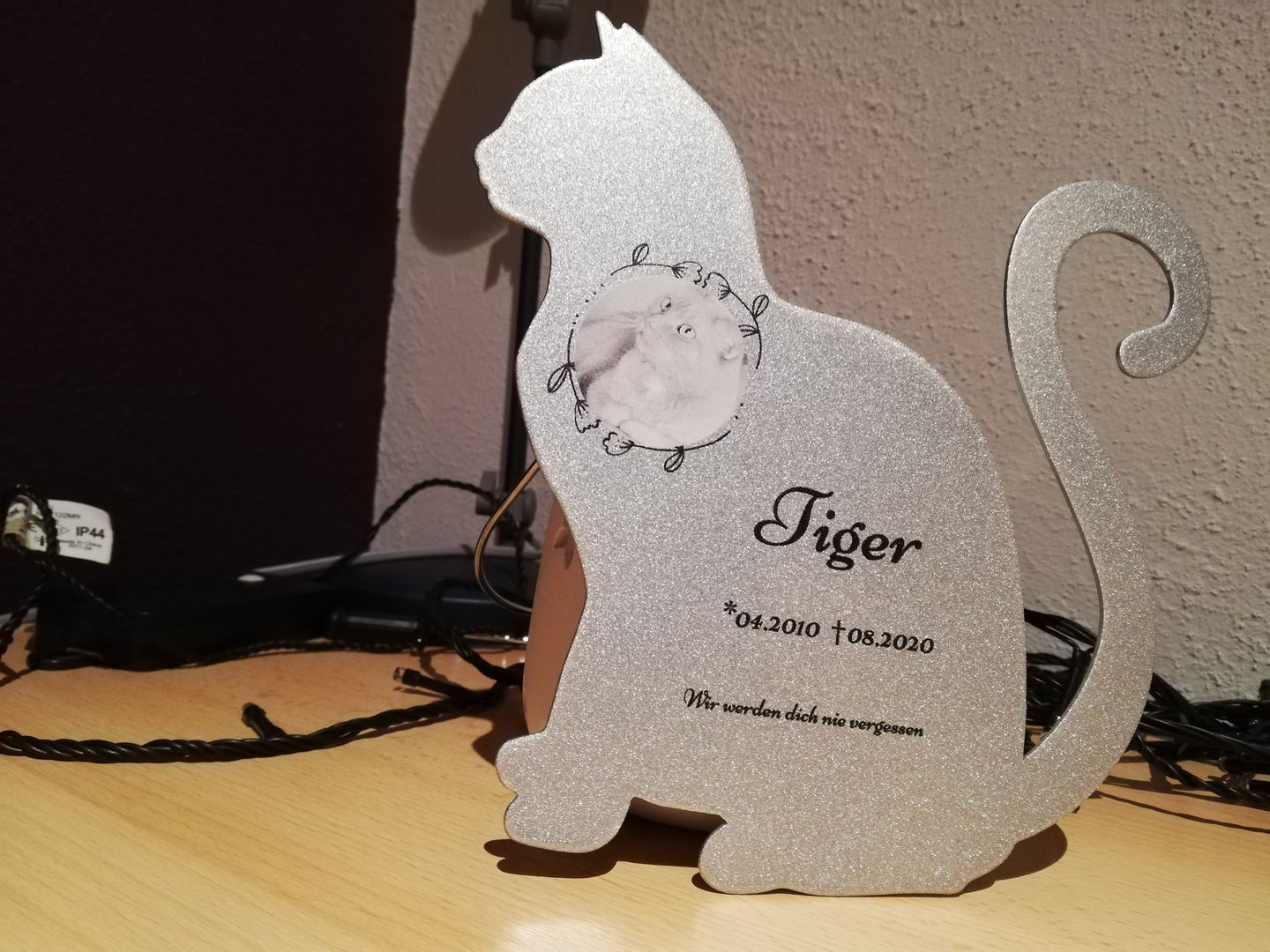 Customer photo review of Gedenktafel "Große Katze"