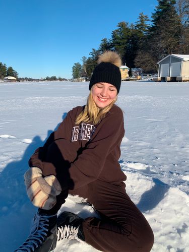 Customer photo review of The Sweatpant / Espresso