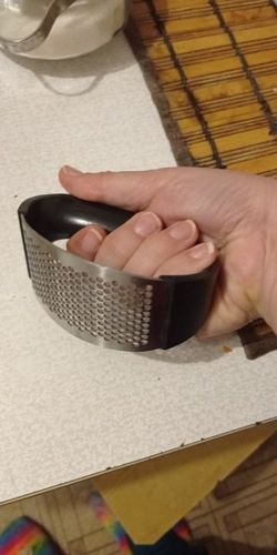 Customer photo review of Multifunktionel hvidløgsknuser