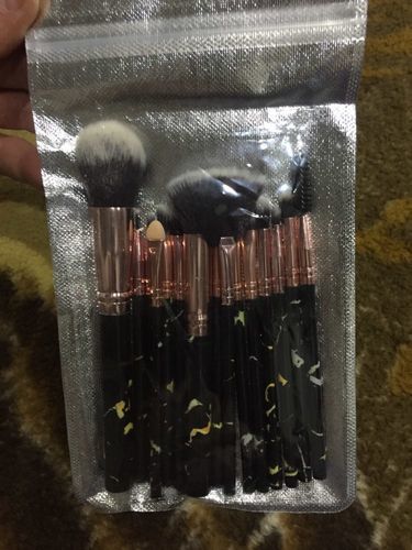 Customer photo review of Makeup sæt med 15 børster