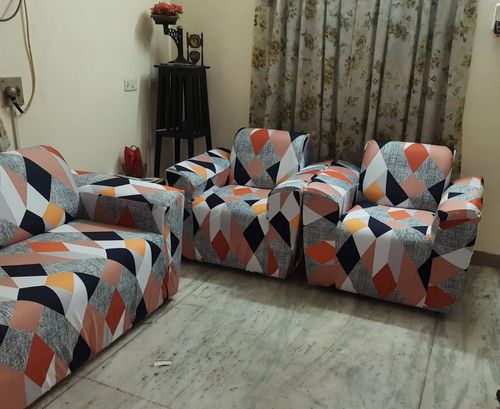Customer photo review of Sofa Cover Maker's - Trendy Pattern Cover's