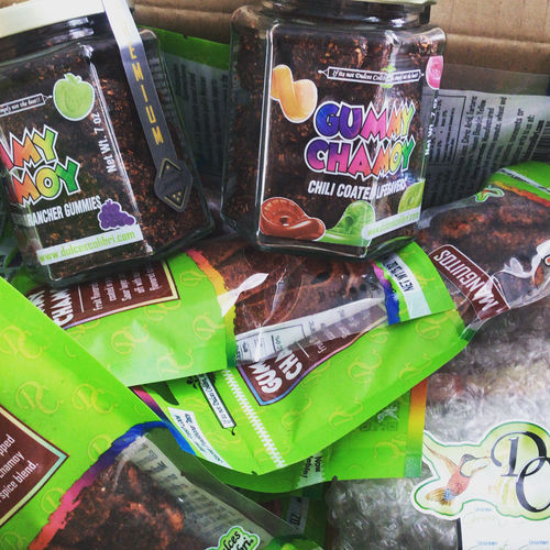 Customer photo review of Mango Chamoy Gummies | Premium