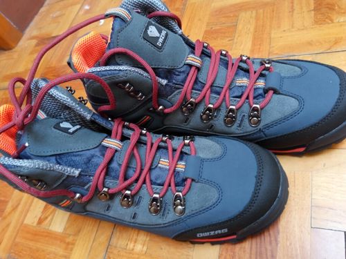 Customer photo review of Outdoor Waterproof Hiking Boots
