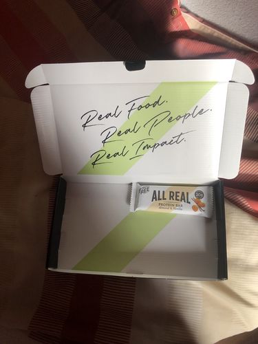 Customer photo review of Choc Sea Salt Protein Bar