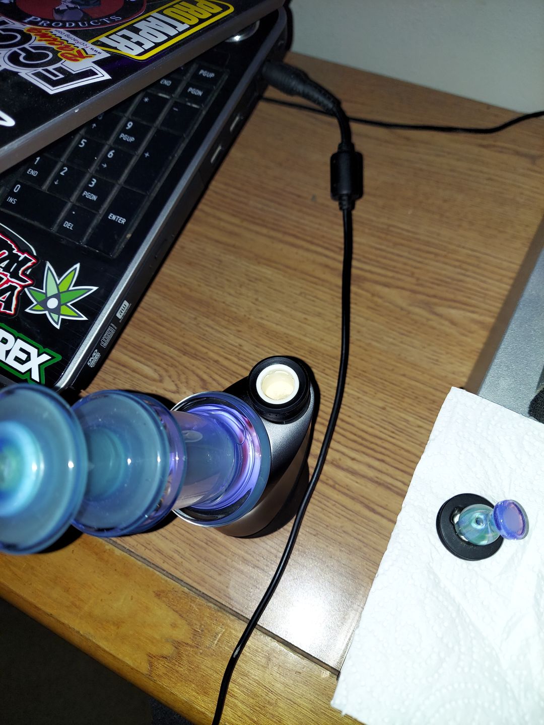 Customer photo review of 3mm Opal Terp Pearls (All Colors) Great for the Peak!