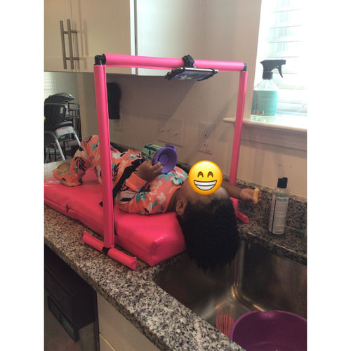 Customer photo review of Shampoo Mat Deluxe