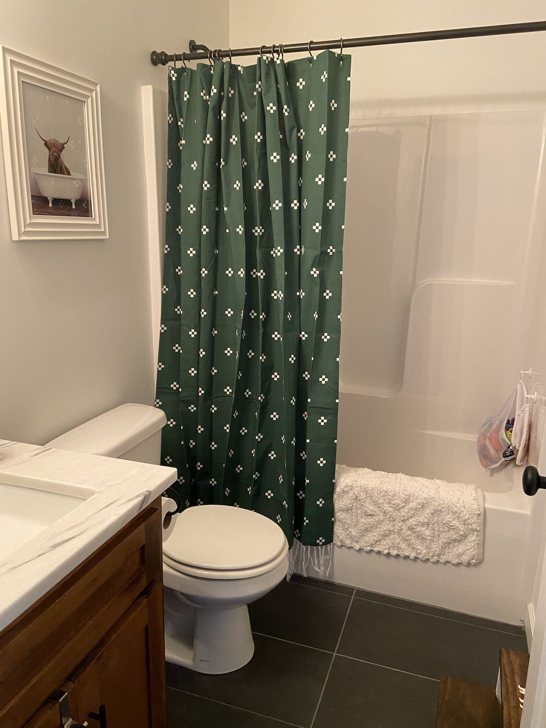 Customer photo review of Faye in Blue - 12x20" | 12x40"