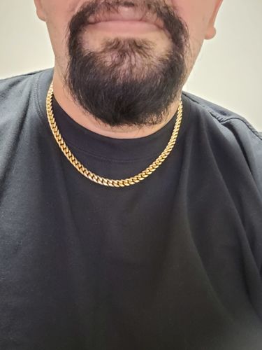 Customer photo review of Cuban (Gold) 8mm