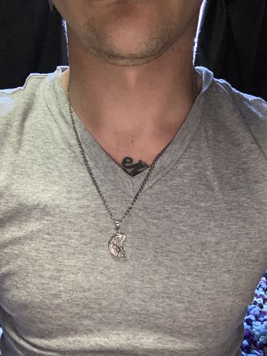 Customer photo review of St. Christopher (Silver)
