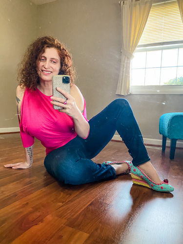 Customer photo review of Baked and Ready Teal and Pink Cake Wedge  sz 7.5  2.5"