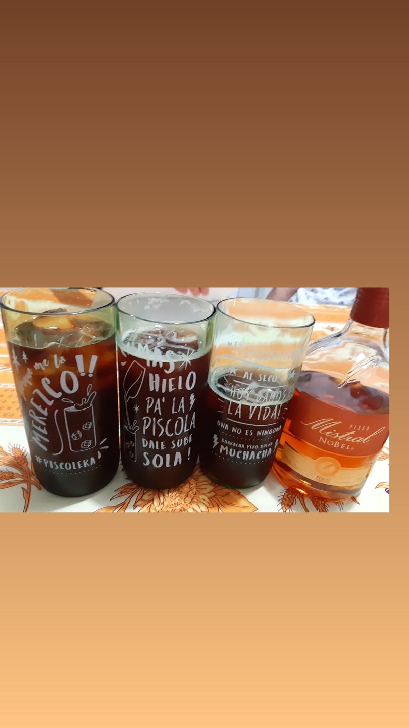 Customer photo review of Pack Estudio 31 Minutos Juegos de 6 Vasitos 200 Ml