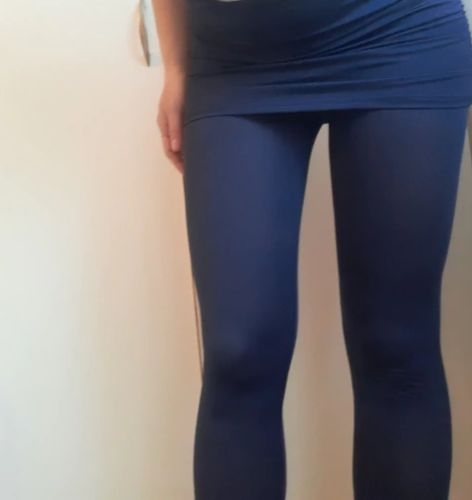Customer photo review of elegense. Textured Skirt Leggings