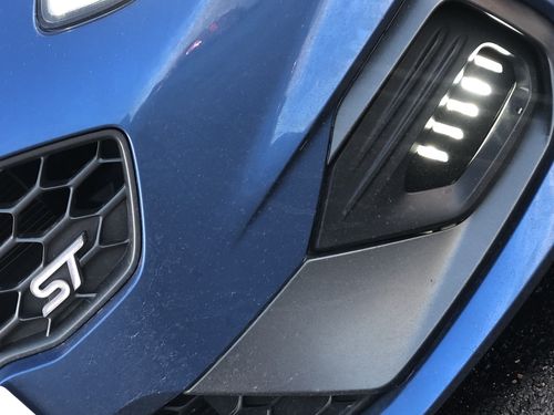 Customer photo review of Fiesta MK8 ST/ST Line Race Style Fog Light Armour