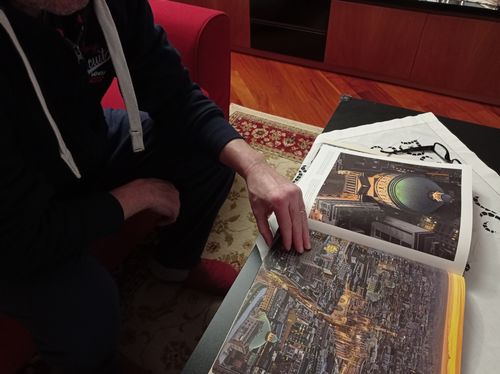 Customer photo review of Milano vista dal cielo