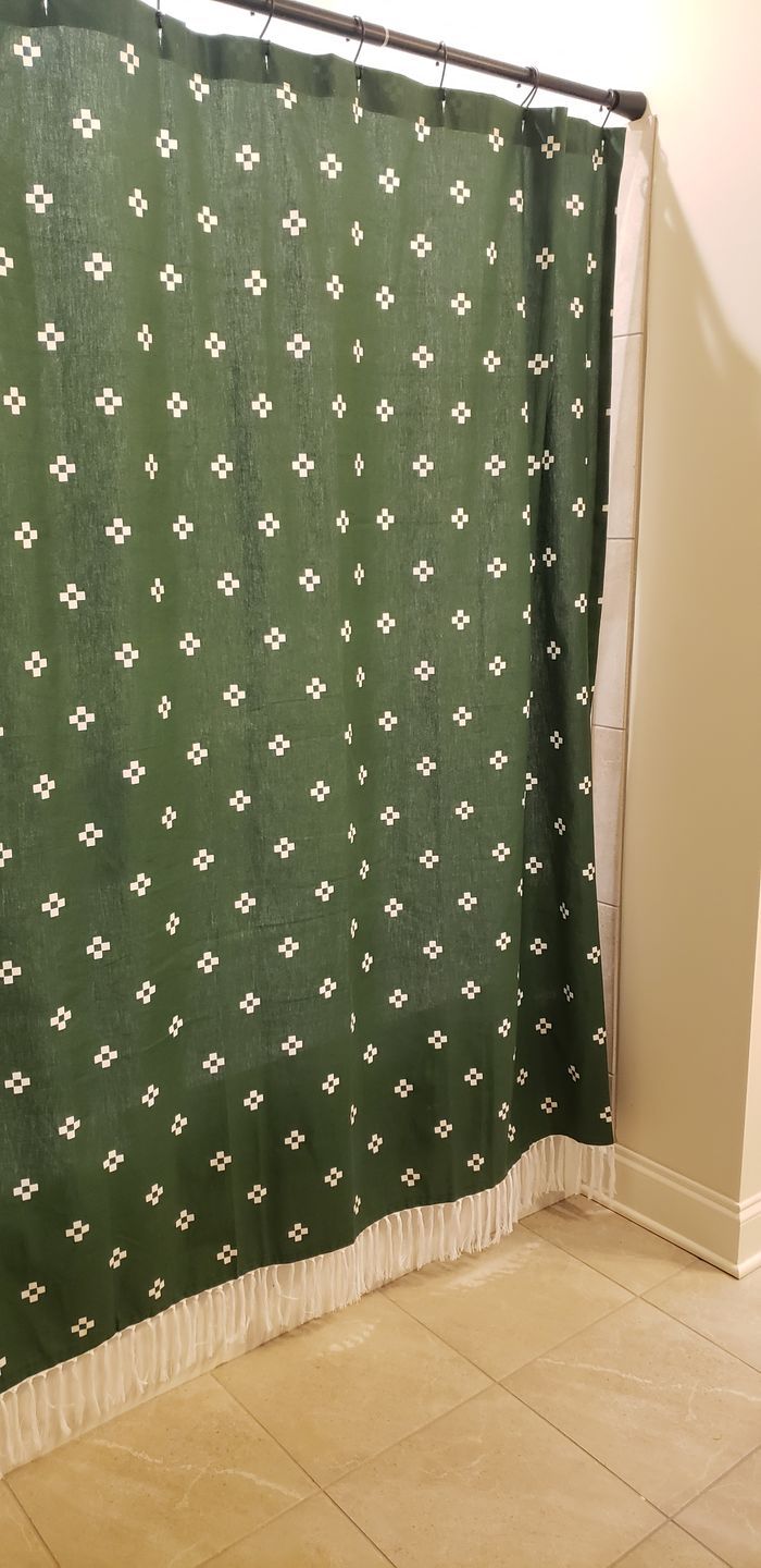 Customer photo review of Faye in Blue - 12x20" | 12x40"