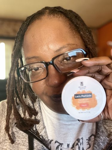 Customer photo review of Braids, Loc & Twist Firm Hold Pomade | 4 oz