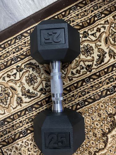 Customer photo review of Hex Head Dumbbell (singles)