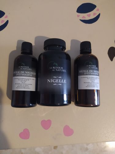 Customer photo review of Pack nigelle (Offre valable jusqu’à dimanche 14 février 2021)