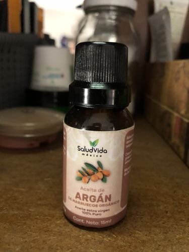 Customer photo review of Aceite de argan marroquí orgánico