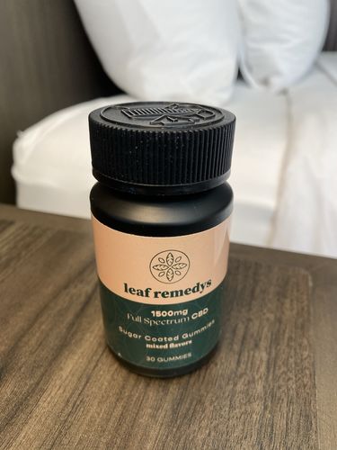 Customer photo review of 1500mg CBD Gummies mixed flavors