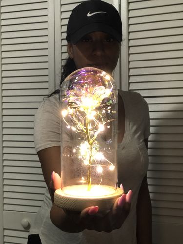 Customer photo review of Galaxy Rose