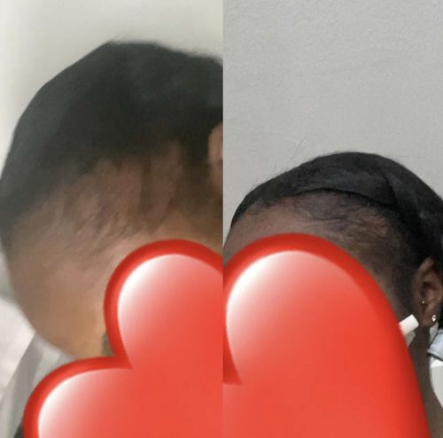 Customer photo review of Inches - Hair & Beard Oil