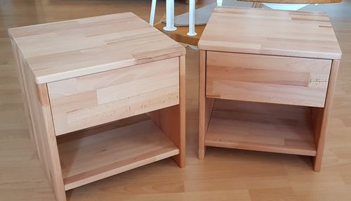 Customer photo review of Nachttisch Julia Buche