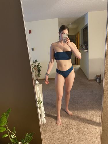 Customer photo review of 'Fearless' Bandeau Bikini Top