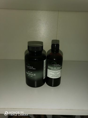 Customer photo review of Pack nigelle (Offre valable jusqu’à dimanche 14 février 2021)