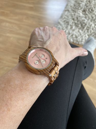 Customer photo review of Wood o'clock - Kirschbaum