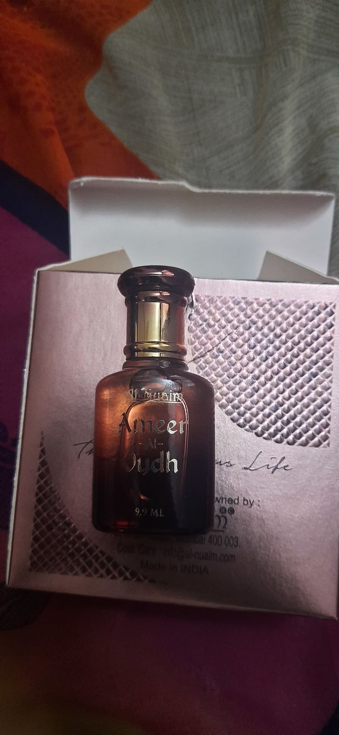 Customer photo review of Al Nuaim AMEER -AL- OUDH Attar 9.9ml