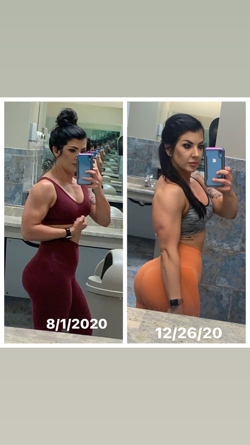 Customer photo review of MINIBEAST BOOTY BANDS (SET OF 3)