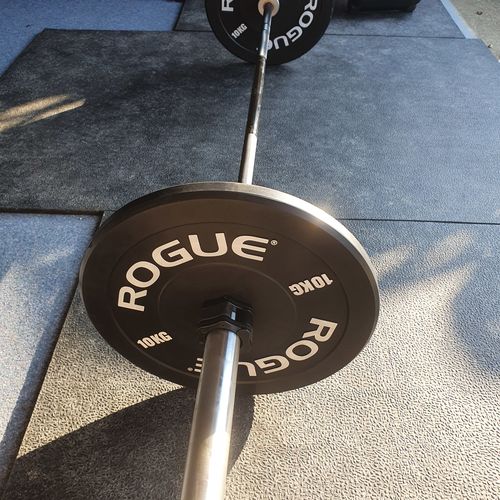 Customer photo review of Black Painted Cast Iron Kettlebells