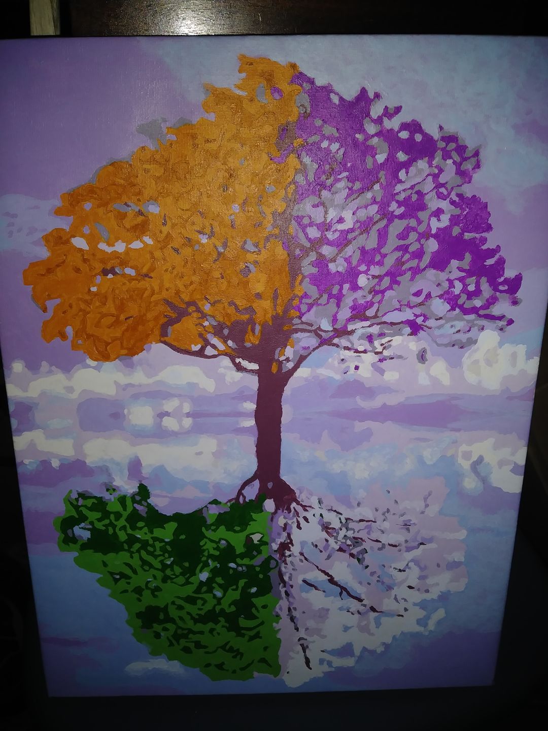 Customer photo review of FREE Paint By Numbers Kit