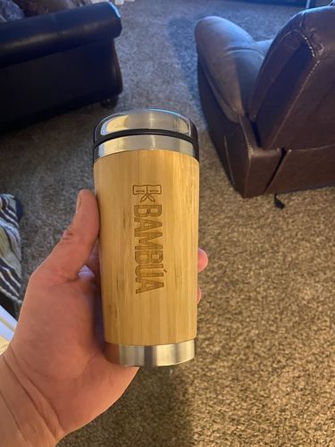 Customer photo review of Bambua Stainless Steel Tumbler