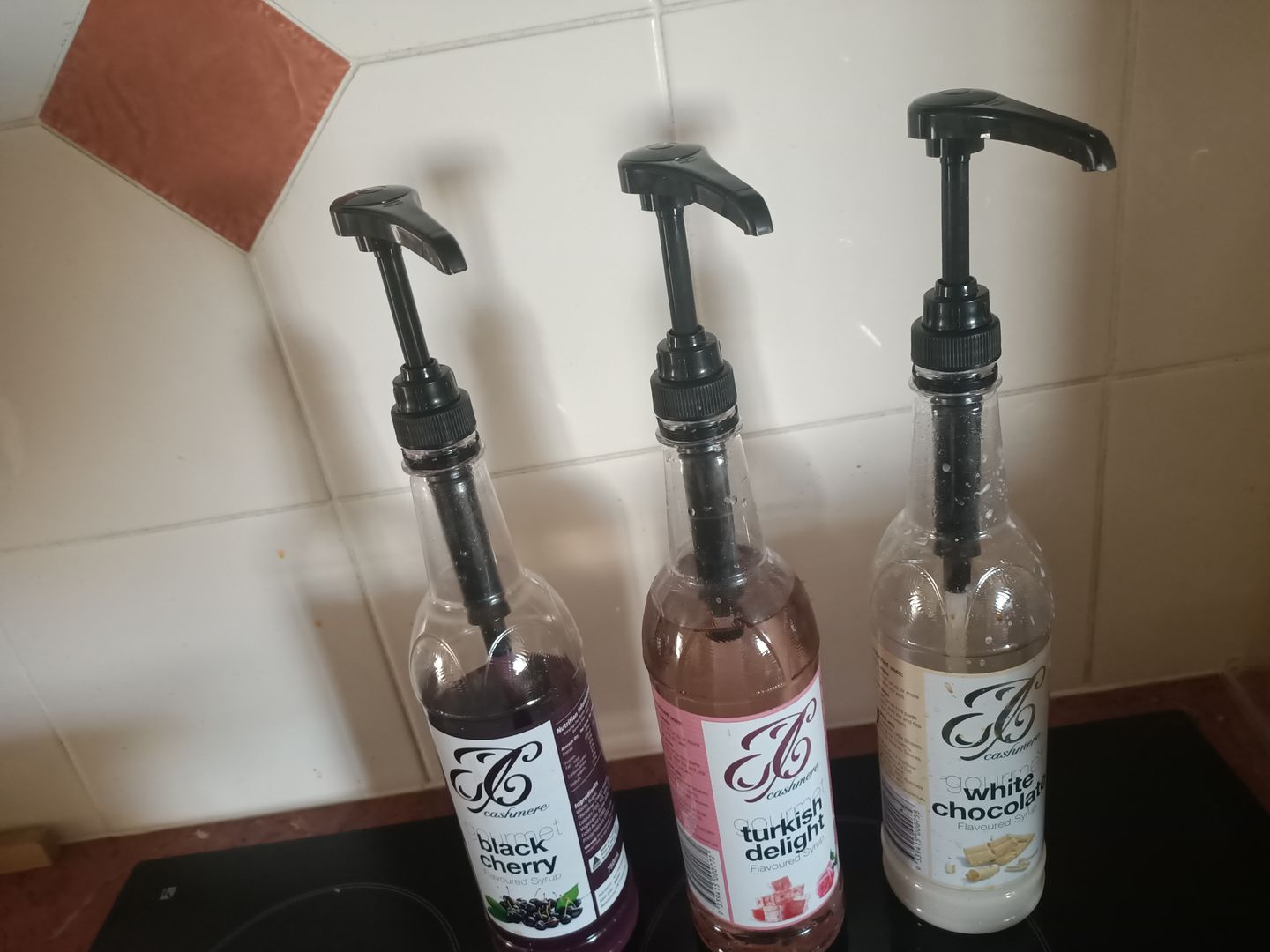 Customer photo review of Syrup Pump for 750mL Bottle