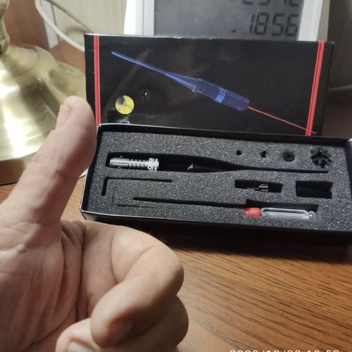 Customer photo review of ULTRASIGHT - ADJUSTABLE LASER BORE SIGHTER