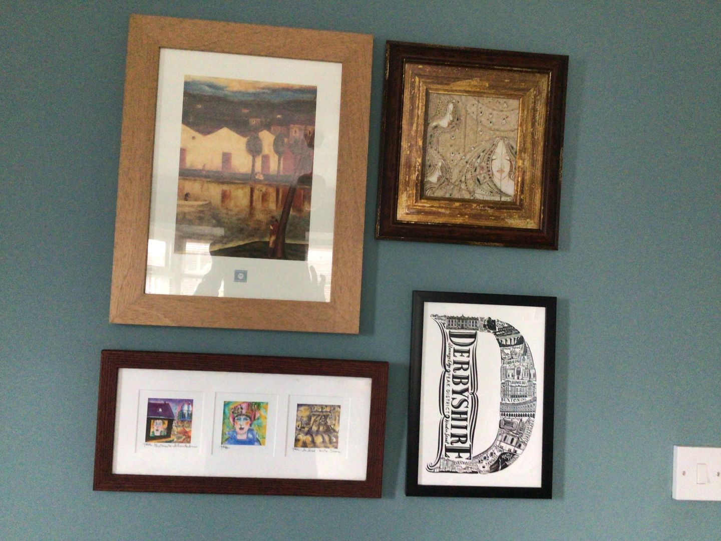 Customer photo review of Derbyshire Print