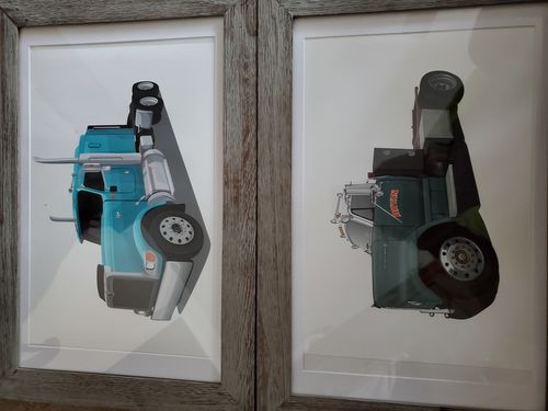 Customer photo review of Custom Car Portrait