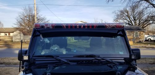 Customer photo review of Aerolidz Light Bar Cover - 50” 52” - Clear -  Dual Row