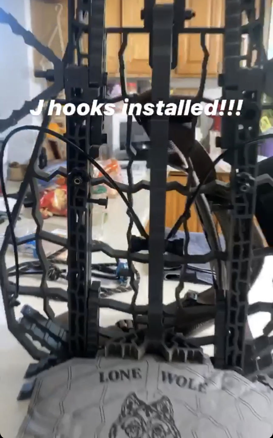 Customer photo review of J-Hooks