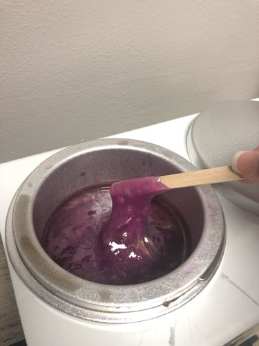 Customer photo review of Signature Series Hair Removal Wax