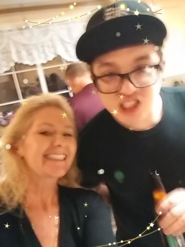 Customer photo review of Mom To Son - You Will Never Lose - Genuine Leather Wallet