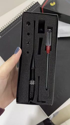 Customer photo review of ULTRASIGHT - ADJUSTABLE LASER BORE SIGHTER