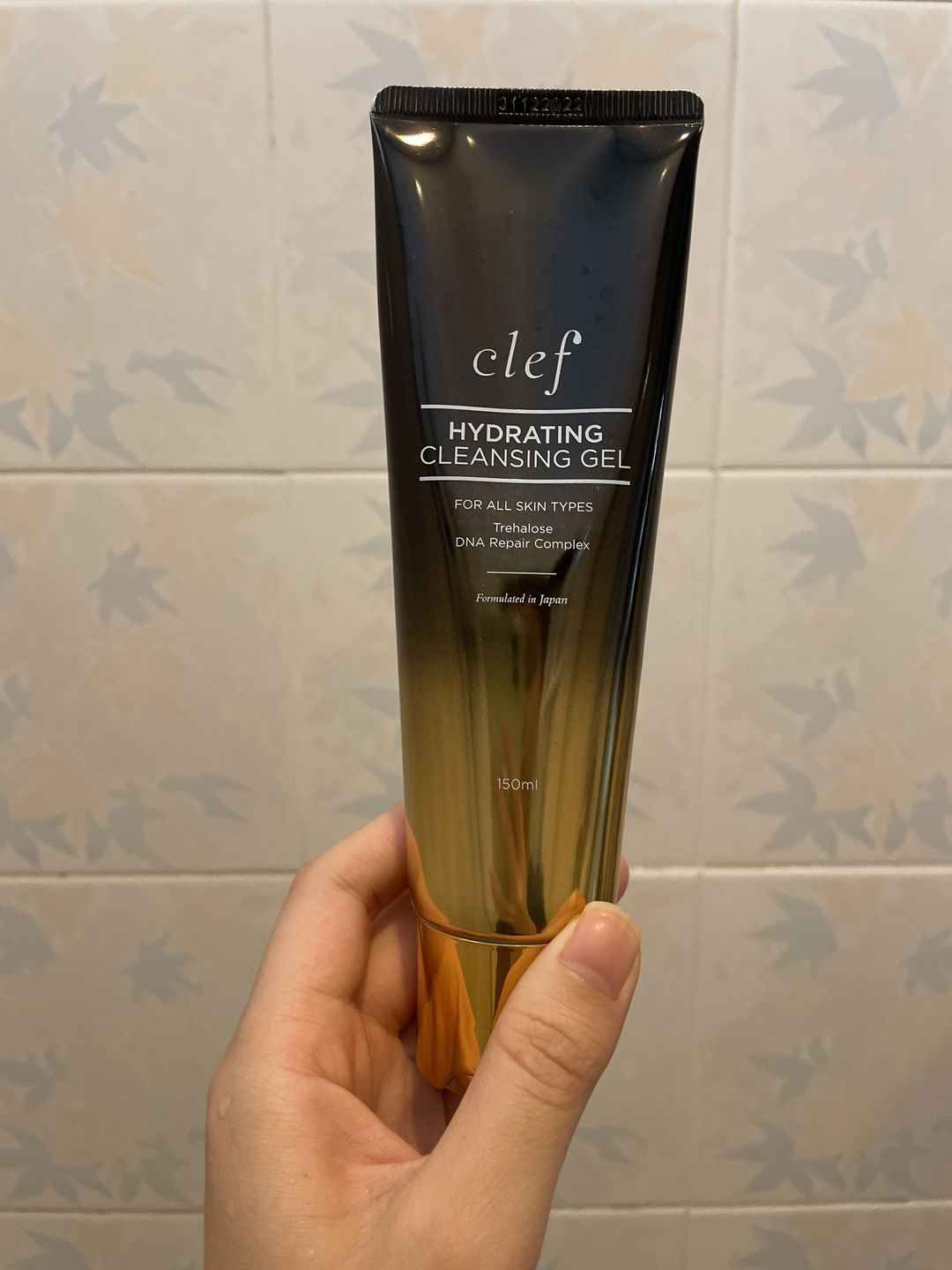 Customer photo review of CLEF Anti-Aging Cleansing Gel