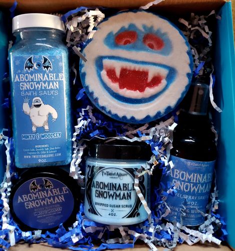 Customer photo review of Abominable Snowman Gift Set