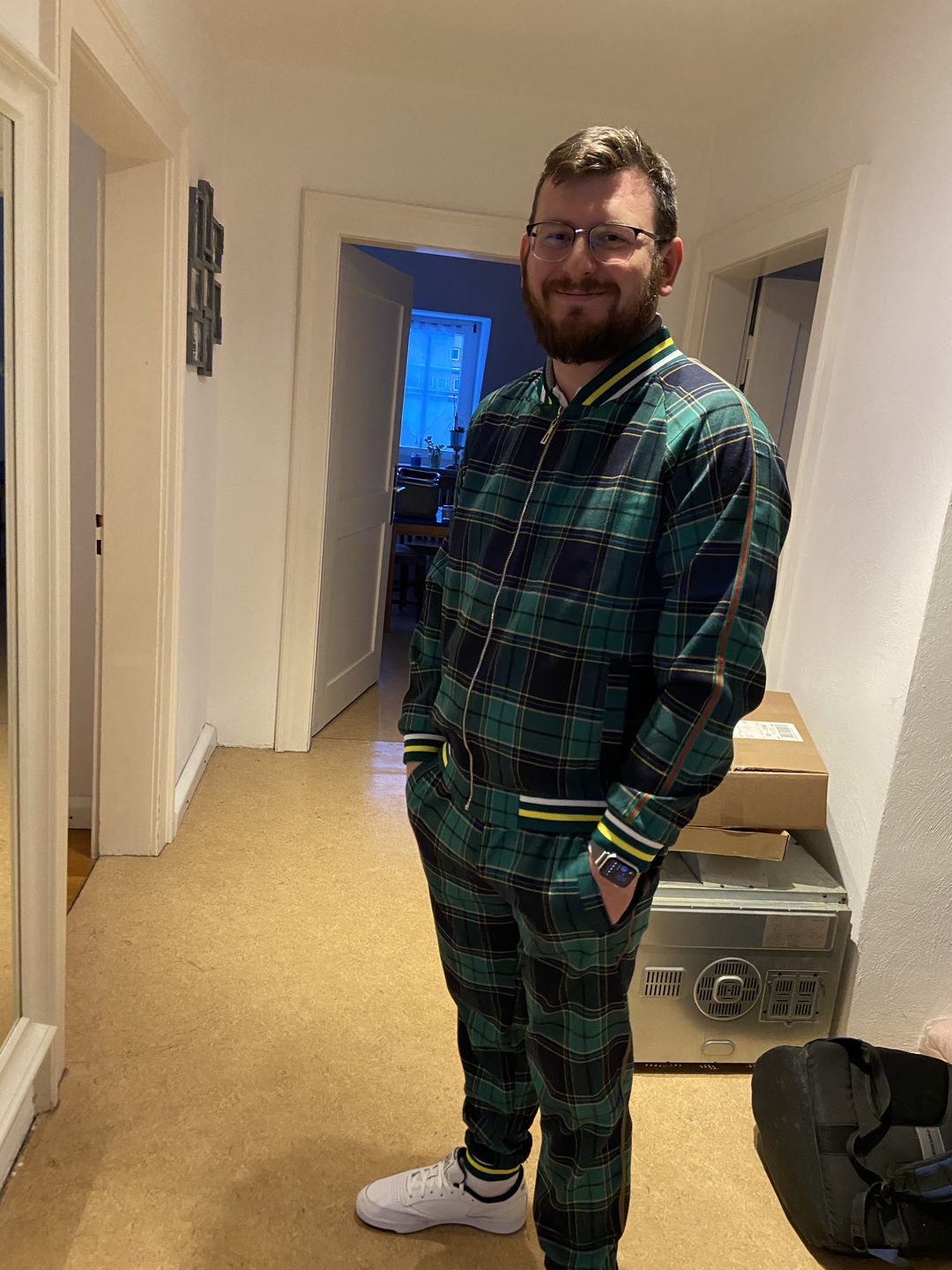 Customer photo review of TheMrTailor™ Gentlemen Tracksuit