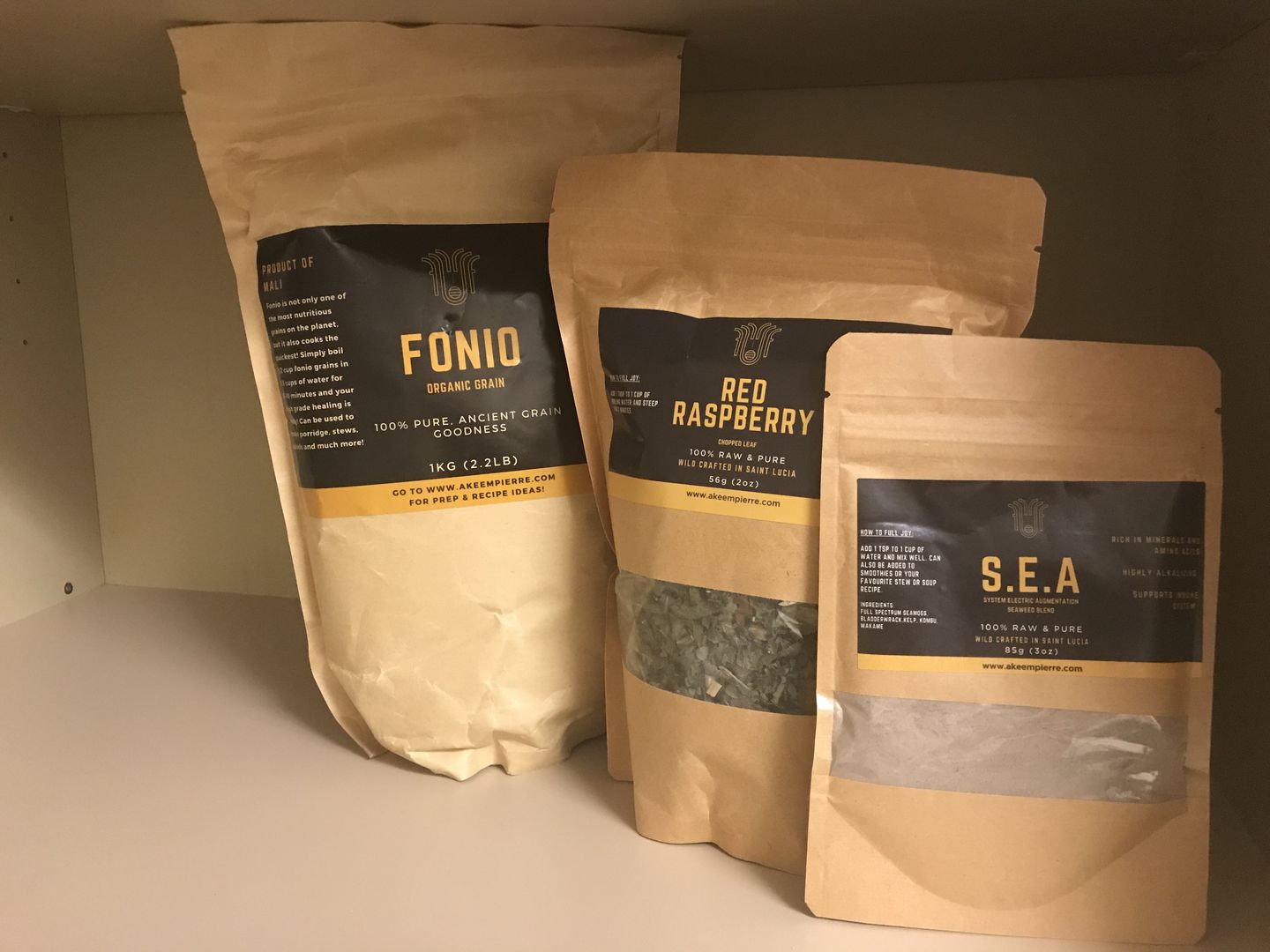 Customer photo review of Red Raspberry Leaf